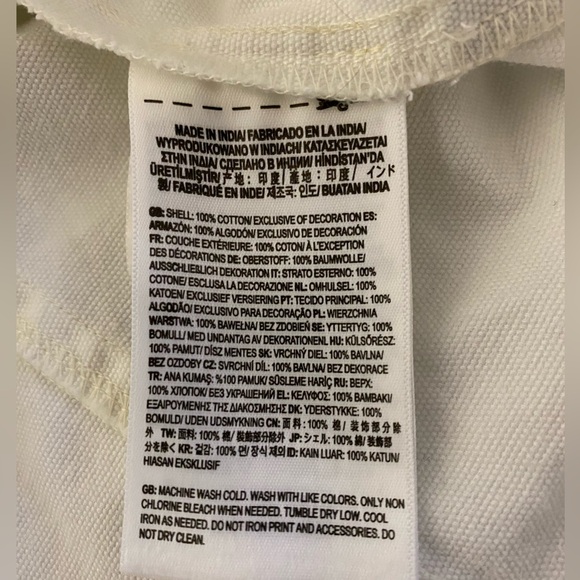 Vans Women's Off-White Denim Embroidery Jacket - Picture 11 of 11